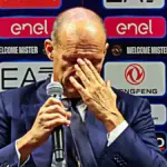 Allegri si commuove ricordando una telefonata di De Laurentiis: "Quella sera mia madre non stava bene"